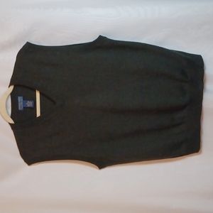 JOSEPH & LYMAN Men's  Olive Green Merino Wool Vest. L